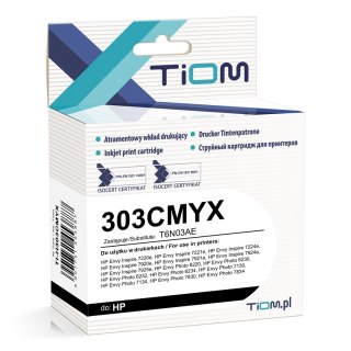 Tusz Tiom do HP 303XL | 303CMYX | T6N03AE | 440 str. | 18ml | color