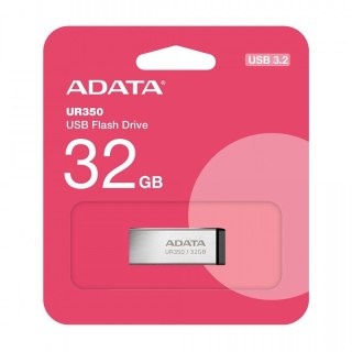 Adata pamięć UR350 32GB USB3.2 Gen1 Metal brązowy