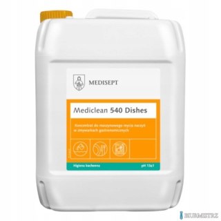 MEDISEPT MC 540 Płyn 10l do maszynowego mycia naczyń w zmywarkach gastronomicznych