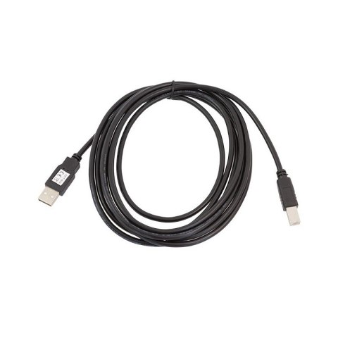 Art kabel do drukarki USB 2.0 A-B | 5m | black
