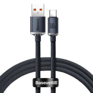 Baseus Kabel USB do USB-C | 100W | 1,2 m | crystal shine