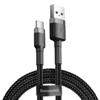 Baseus Kabel USB do USB-C Cafule 2A | 2m | szaro-czarny