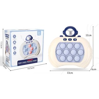 Gra Pop It elektorniczna niebieska miś 3 lata+