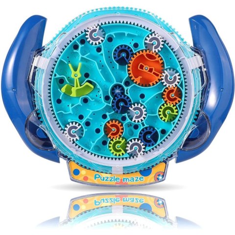 Gra logiczna labirynt 3D niebieski