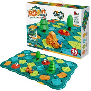 Gra logiczna labirynt drogowy IQ