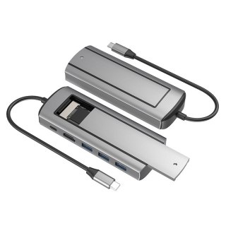 Hub kieszeń dysku 6w1 sata