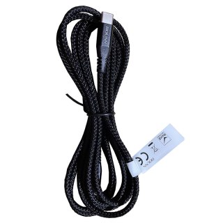 Kabel USB-C szybkie ładowanie | 1m | PD60W 2x USB-C | mocny oplot