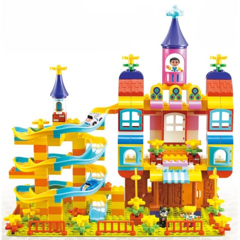 Klocki konstrukcyjne 209 elementów zamek