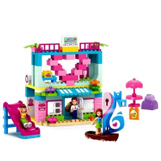 Klocki konstrukcyjne kurort nadmorski 118 elementów