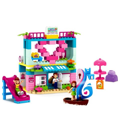 Klocki konstrukcyjne kurort nadmorski 118 elementów