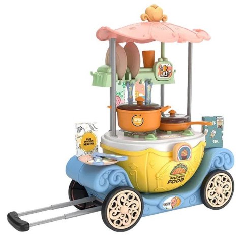 Kuchnia Przenośna 6w1 z Koszem i Wózkiem 3 lata+