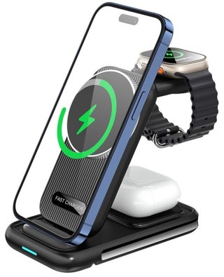 Ładowarka bezprzewodowa 4 w 1 15W