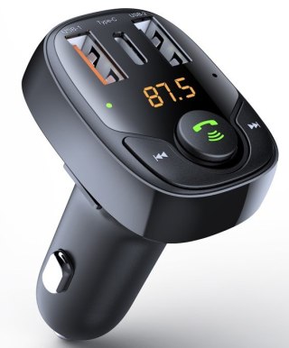 Ładowarka samochodowa USB QC3.0+TYPE C 3A+USB 1A