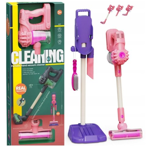 Odkurzacz dla dzieci pionowy fioletowy