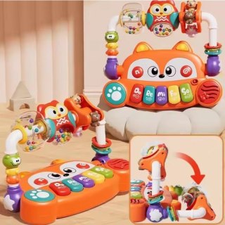 Pianinko dla dzieci wielofunkcyjne wesołe zwierzątka