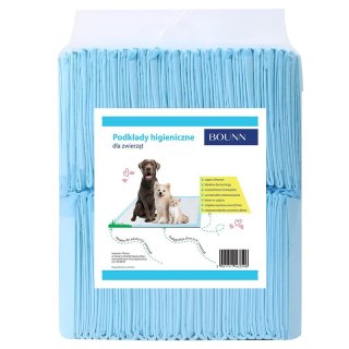 Podkład higieniczny dla zwierząt 60x60 cm chłonność do 500 ml | 10 sztuk