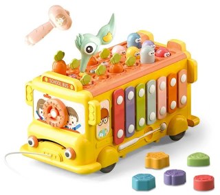 Samochód Interaktywny młoteczek cymbałki 18 m+