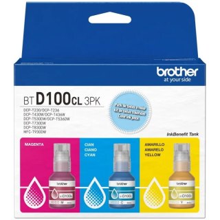 Tusz Brother BTD100CLVAL | 3x 5 000 str. | CMY