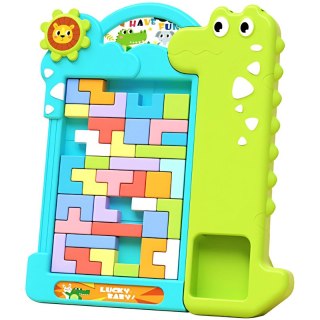 Układanka tetris zielona