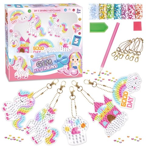 Zestaw do zawieszek jednorożce