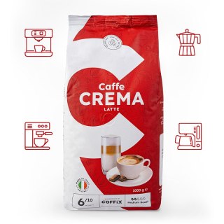 Kawa Caffe Crema Latte | 1kg | Ziarnista