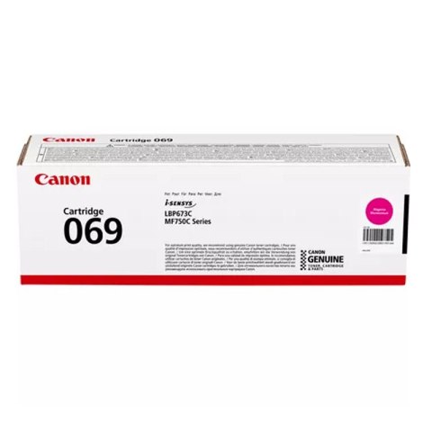 Toner Canon CRG069M , CRG-069M do i-SENSYS MF752/754 | 1 900 str. | magenta
