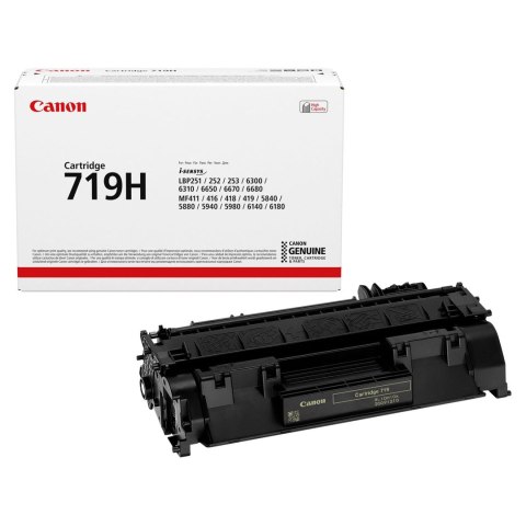 Toner Canon CRG719H do LBP-6300/6310 | 6 400 str. | black