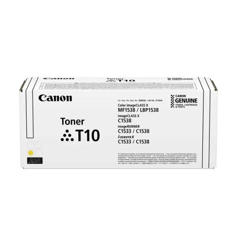 Toner Canon T10 | yellow | 10 000 str.
