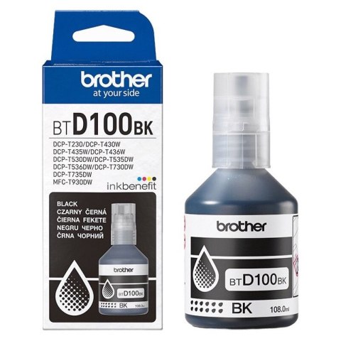 Tusz Brother BTD100BK | 7 500 str. | black