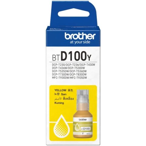 Tusz Brother BTD100Y | 5 000 str. | yellow