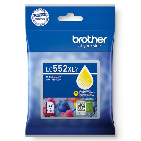 Tusz Brother do MFC-J3960DW/MFC-J3660DW | 1 500 str. | yellow