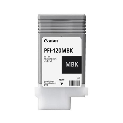 Tusz Canon PFI-120 MBK | iPF TM-200/205| 130ml | matte black