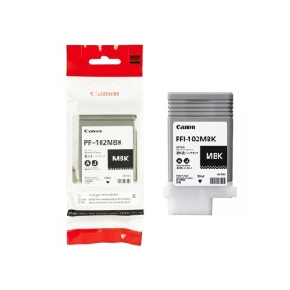 Tusz Canon PFI102MB do IPF-500/600/700/710/720/750 | 130ml | matte black