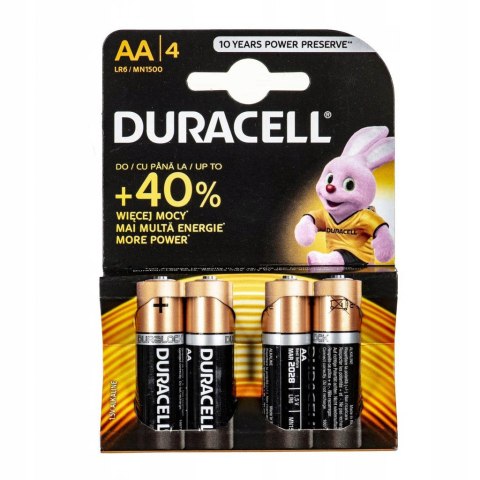 Bateria Duracell LR6 / AA / MN1500 (K4) Basic