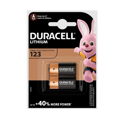 Bateria Duracell Litowa Photo CR123 Ultra M3 B2