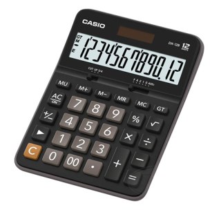 Casio kalkulator DX-12B | biurowy | 12 miejsc | Czarny