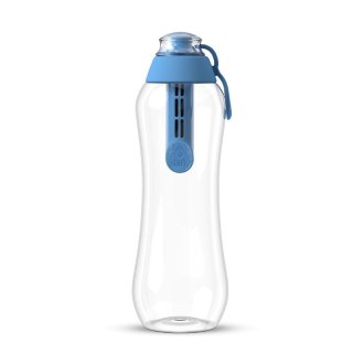 Dafi Butelka filtrująca SOFT+filtr węglowy | 0,5L | niebiańska