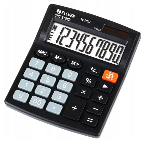 Eleven kalkulator biurowy 10-pozycyjny czarny SDC810NR