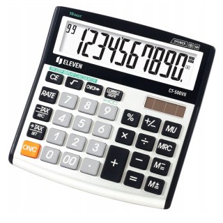 Eleven kalkulator biurowy 10-pozycyjny srebrny CT500VII