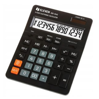 Eleven kalkulator biurowy 14-pozycyjny czarny SDC554S