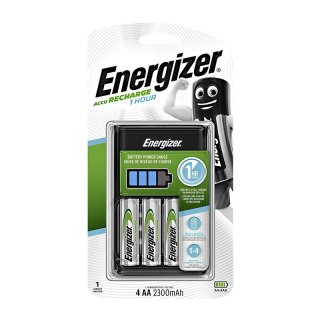 Energizer Ładowarka akumulatorków Ni-MH Energizer 1 hour+4 x R6/AA 2300 mAh
