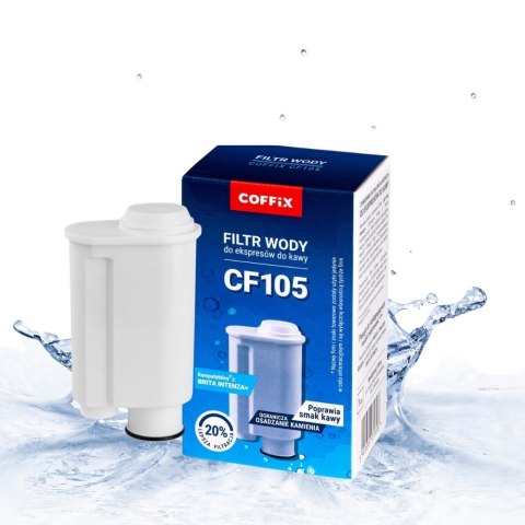 Filtr wody do ekspresu ciśnieniowego Coffix CF105 KOMPATYBILNY Z SAECO BRITA I