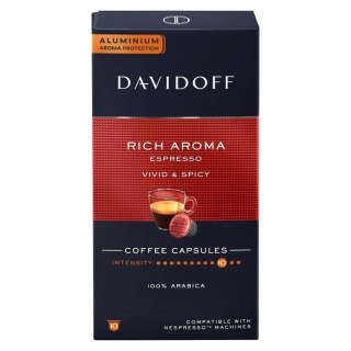Kawa kapsułki Davidoff do Nespresso Rich Aroma | 10 szt.