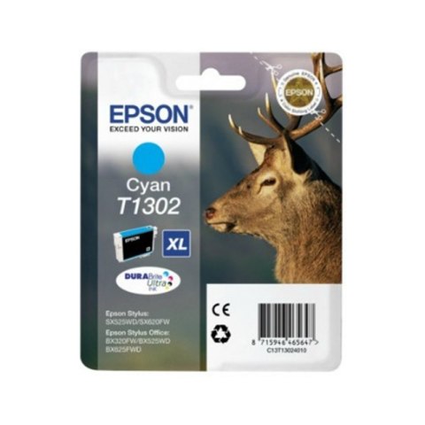 Tusz Epson T1302 do Stylus BX-525WD/535WD, SX620FW | 10,1ml | cyan