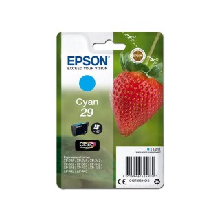 Tusz Epson T29 do XP-235/332/335/432 3,2 ml cyan