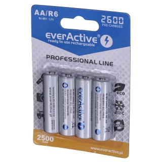 Everactive Akumulator R6/AA NI-MH 2600 4BL 2500 MAH / NIMH PROFESSIONAL LINE
