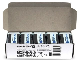 Everactive Bateria alkaliczna 6LR61/9V 10SZT PRO