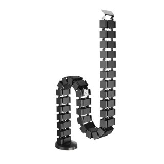 Fellowes CableSpine™ kręgosłup kablowy organizer (osłona) kabli czarny