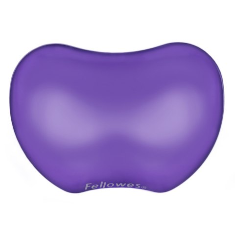 Fellowes podkładka pod nadgarstek żelowa CRYSTAL, fioletowa