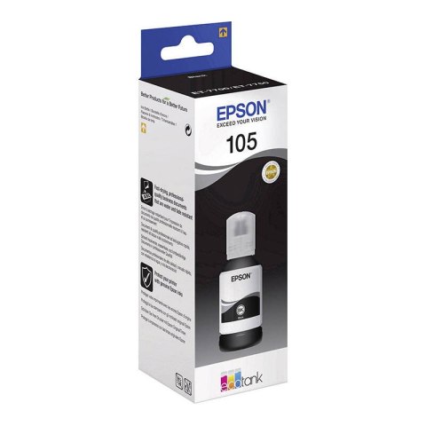 Tusz Epson 105 EcoTank do L7160/L7180 | 140 ml | black